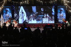 مراسم اختتامیه شانزدهمین جشنواره بین‌المللی فیلم «مقاومت» در باغ موزه دفاع مقدس