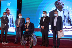 تجلیل از محسن علی اکبری، تهیه‌کننده سینمای دفاع مقدس