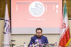 محمدصادق افراسیابی، معاون مرکز فناوری اطلاعات و رسانه‌های دیجیتال وزارت فرهنگ و ارشاد اسلامی در نشست خبری جشنواره مجازی اشراق
