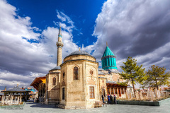 آرامگاه حضرت مولانا در شهر قونیه کشور ترکیه