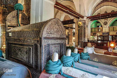 آرامگاه حضرت مولانا در شهر قونیه کشور ترکیه