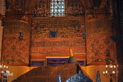 آرامگاه حضرت مولانا در شهر قونیه کشور ترکیه