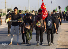 جلوه‌هایی زیبا، از خدمت‌رسانی به زائران اربعین در جنوب عراق