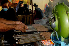 جلوه‌هایی زیبا، از خدمت‌رسانی به زائران اربعین در جنوب عراق