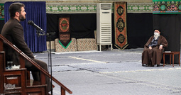 مراسم عزاداری و قرائت زیارت اربعین در حسینیه امام خمینی(ره)