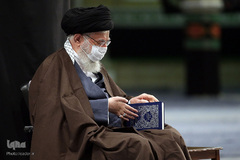 مراسم عزاداری و قرائت زیارت اربعین در حسینیه امام خمینی(ره)