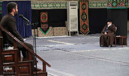 مراسم عزاداری و قرائت زیارت اربعین در حسینیه امام خمینی(ره)