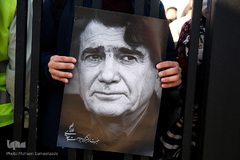 مراسم خاکسپاری پیکر محمدرضا شجریان