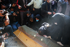 مراسم خاکسپاری پیکر محمدرضا شجریان