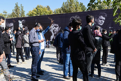 مراسم خاکسپاری پیکر محمدرضا شجریان