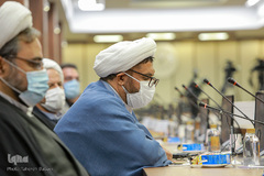 حجت‌الاسلام والمسلمین معتمدی، مدیرکل فرهنگ و ارشاد اسلامی استان اصفهان در آیین آغاز رسمی طرح ملی «کاشان؛ پایتخت نهج‌البلاغه ایران» در آیین آغاز رسمی طرح ملی «کاشان؛ پایتخت نهج‌البلاغه ایران»