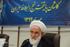 حجت‌الاسلام والمسلمین سلیمانی، نماینده ولی‌فقیه و امام جمعه کاشان در آیین آغاز رسمی طرح ملی «کاشان؛ پایتخت نهج‌البلاغه ایران»