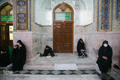 حرم امام رئوف در روزهای پایانی ماه صفر