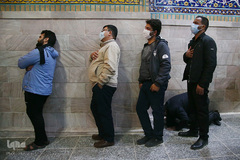 حرم امام رئوف در روزهای پایانی ماه صفر