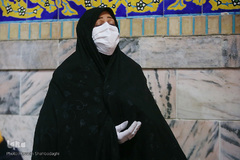 حرم امام رئوف در روزهای پایانی ماه صفر