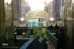 حرم امام رئوف در روزهای پایانی ماه صفر