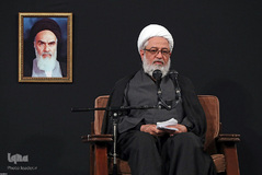 مراسم عزاداری روز شهادت امام رضا(ع) در حسینیه امام خمینی(ره)
