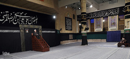 مراسم عزاداری روز شهادت امام رضا(ع) در حسینیه امام خمینی(ره)