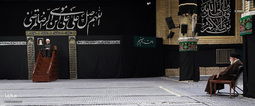 مراسم عزاداری روز شهادت امام رضا(ع) در حسینیه امام خمینی(ره)