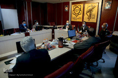 جلسه کارگروه مخاطرات سلامت، پیش نشست همایش بین‌المللی «مطالبات حقوقی بین‌المللی دفاع مقدس»