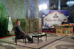 مراسم افتتاحیه طرح کرسی های تلاوت و تفسیر قرآن کریم در امامز‌اده صالح(ع) شمیرانات