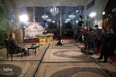 مراسم افتتاحیه طرح کرسی های تلاوت و تفسیر قرآن کریم در امامز‌اده صالح(ع) شمیرانات