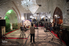 مراسم افتتاحیه طرح کرسی های تلاوت و تفسیر قرآن کریم در امامز‌اده صالح(ع) شمیرانات