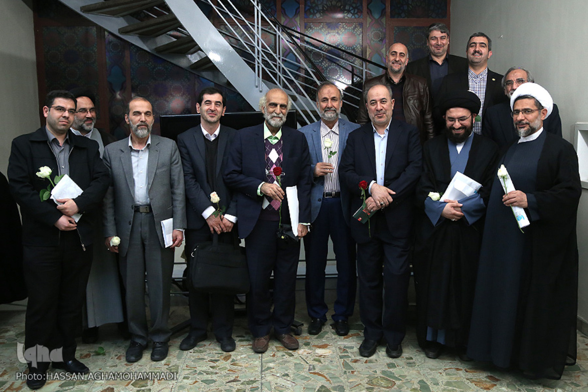 کریم اکبری‌مبارکه در دیدار نوروزی جامعه قرآنی در سال 96