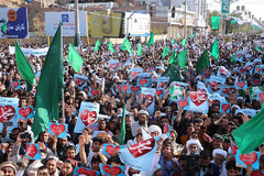 تظاهرات مردم افغانستان در اعتراض به اظهارات اسلام‌‌ستیزانه رئیس جمهور فرانسه