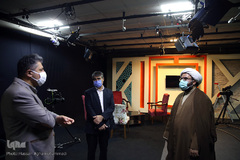 بازدید حجت الاسلام جواد نیک بین، عضو کمیسیون فرهنگی مجلس از ایکنا