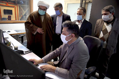 بازدید حجت الاسلام جواد نیک بین، عضو کمیسیون فرهنگی مجلس از ایکنا