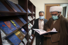 بازدید حجت الاسلام جواد نیک بین، عضو کمیسیون فرهنگی مجلس از ایکنا