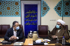 بازدید حجت الاسلام جواد نیک بین، عضو کمیسیون فرهنگی مجلس از ایکنا