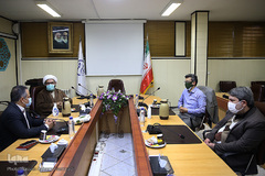 بازدید حجت الاسلام جواد نیک بین، عضو کمیسیون فرهنگی مجلس از ایکنا