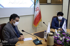 مراسم امضای تفاهم نامه همکاری میان معاونت فرهنگی جهاددانشگاهی و موسسه کمک به توسعه فرهنگ و هنر