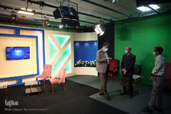 بازدید روح‌الله محمد علی‌نژاد، رییس مرکز قرآن و عترت (ع) وزارت بهداشت، درمان و آموزش پزشکی از ایکنا