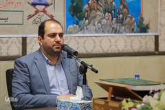 سیدمحمود چاوشی، مدیر مؤسسه مهد قرآن در دوازدهمین دوره آزمون سراسری حفظ کل قرآن همراه با ترجمه و تدبر «ترنم وحی»