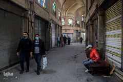 بازار تهران در قرنطینه