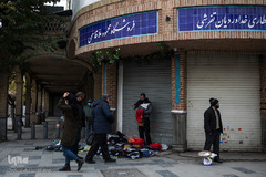 بازار تهران در قرنطینه