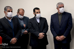 بازدید امیرسرتیپ دوم فرشاد نجفی‌پور، مدیر عامل سازمان تأمین اجتماعی نیروهای مسلح از مسابقات «برخط» قرآن کارکنان پایور و خانواد‌ه‌های ودجا در بخش پسران