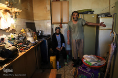 امدادرسانی نیروهای بسیج و سپاه به مردم سیل زده اهواز