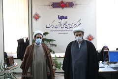 بازدید حجّت الاسلام و المسلمین سعید جازاری معموئی، رییس دانشگاه بین المللی اهل بیت(ع) از ایکنا