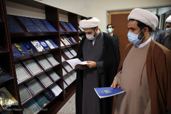 بازدید حجّت الاسلام و المسلمین سعید جازاری معموئی، رییس دانشگاه بین المللی اهل بیت(ع) از ایکنا