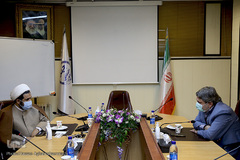 بازدید حجّت الاسلام و المسلمین سعید جازاری معموئی، رییس دانشگاه بین المللی اهل بیت(ع) از ایکنا