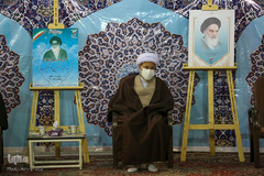 مراسم بزرگداشت شهید دستغیب در حرم شاهچراغ (ع)