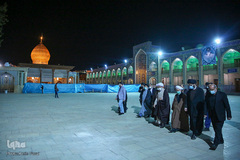 مراسم بزرگداشت شهید دستغیب در حرم شاهچراغ (ع)