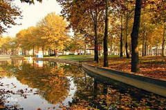 نقاشی‌ هزاررنگ پاییز در ارومیه