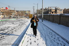 مشهد سفید پوش شد