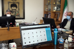 مراسم رونمایی از سامانه جدید نظرسنجی «ایسپا» با حضور حسام الدین آشنا، مشاور فرهنگی رییس جمهور