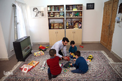 کودکانه های فرزندان مهدی غلام نژاد، قاری بین المللی قرآن کریم در سایه سار محبت پدری و رحمت مصحف شریف